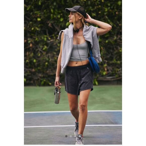 Free People Hot Shot Harem Shorts - Picture 2 of 9